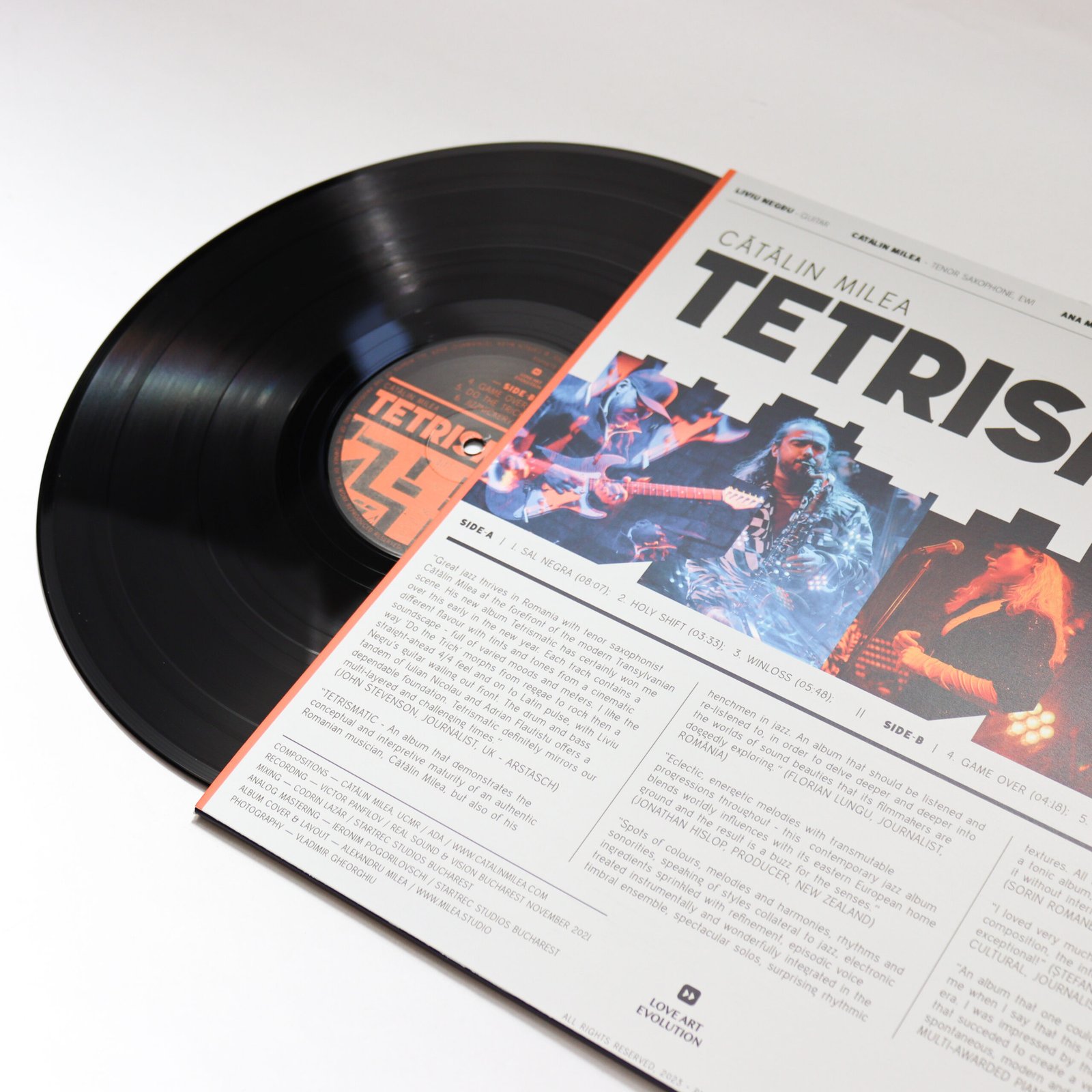 Back cover vinil Tetrismatic